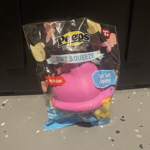 New Pink Chick Peeps Slow Rise Foam Super Soft Squeeze Squishy Fidget 6+ Easter